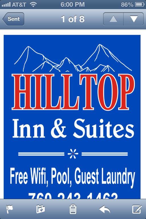 Hilltop Inn & Suites Victorville Dış mekan fotoğraf